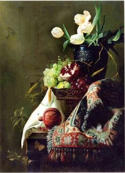  Floral, beautiful classical still life of flowers.115